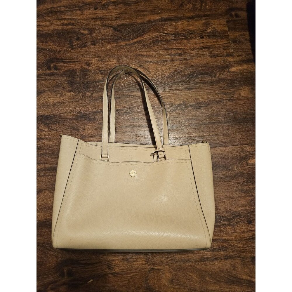 Michael Kors Tote Purse Blush Pink 3 Piece Set With Shoulder Bag